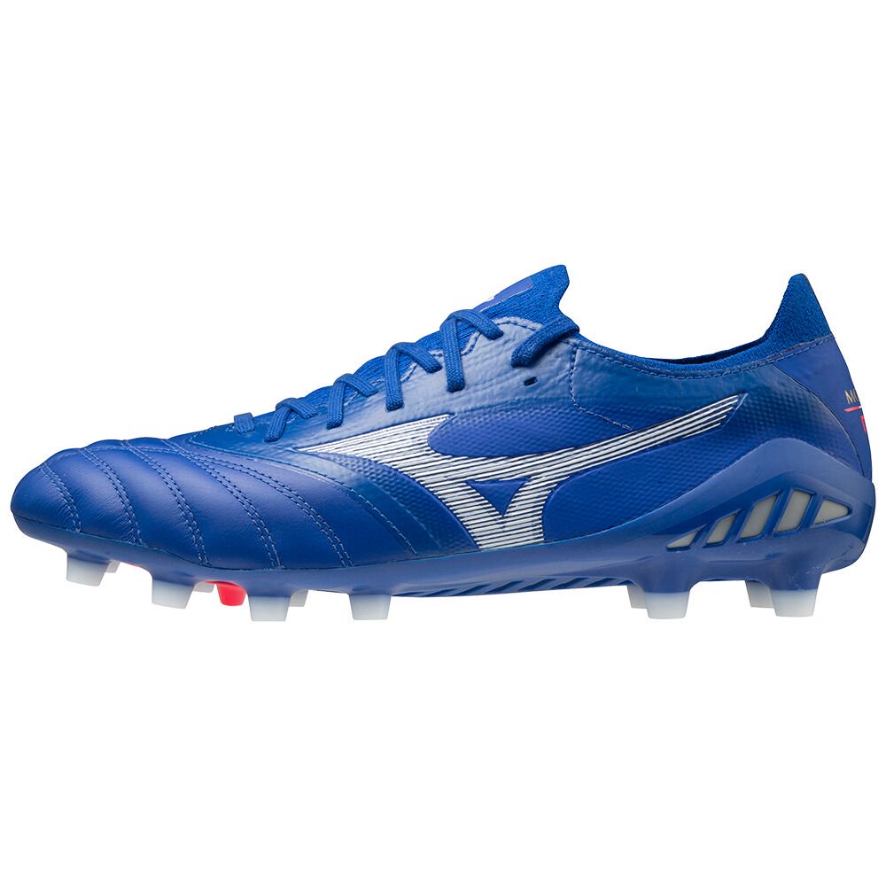 Mizuno Women's Soccer Cleats Morelia Neo 3 Beta Elite Blue/White - DYWPMGC-42